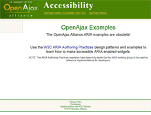 Tablet Screenshot of oaa-accessibility.org